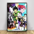 Декор для дома, настенное изображение, картина охотника X Hunter, аниме, картина в скандинавском стиле, печатный плакат для детской комнаты