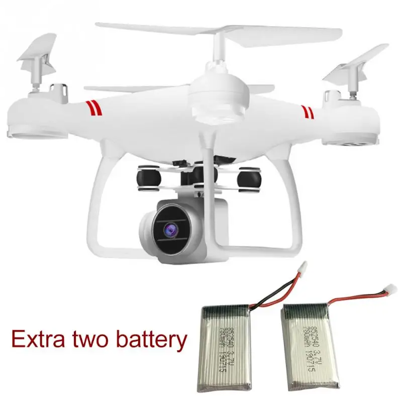 extra two battery HJ14W Дрон RC вертолет Дрон с камерой HD 1080P wifi FPV Дрон Профессиональный складной Квадрокоптер 40 минут батарея KY601S - Цвет: extra two battery