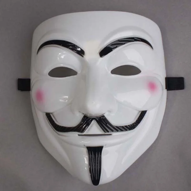 1 шт. анонимным Гай Фокс нарядное платье аксессуар Macka тушь Хэллоуин V for Vendetta