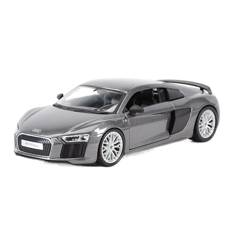

1:24 Audi R8 V10 Plus Sports Car Static Die Cast Vehicles Collectible Model Car Toys