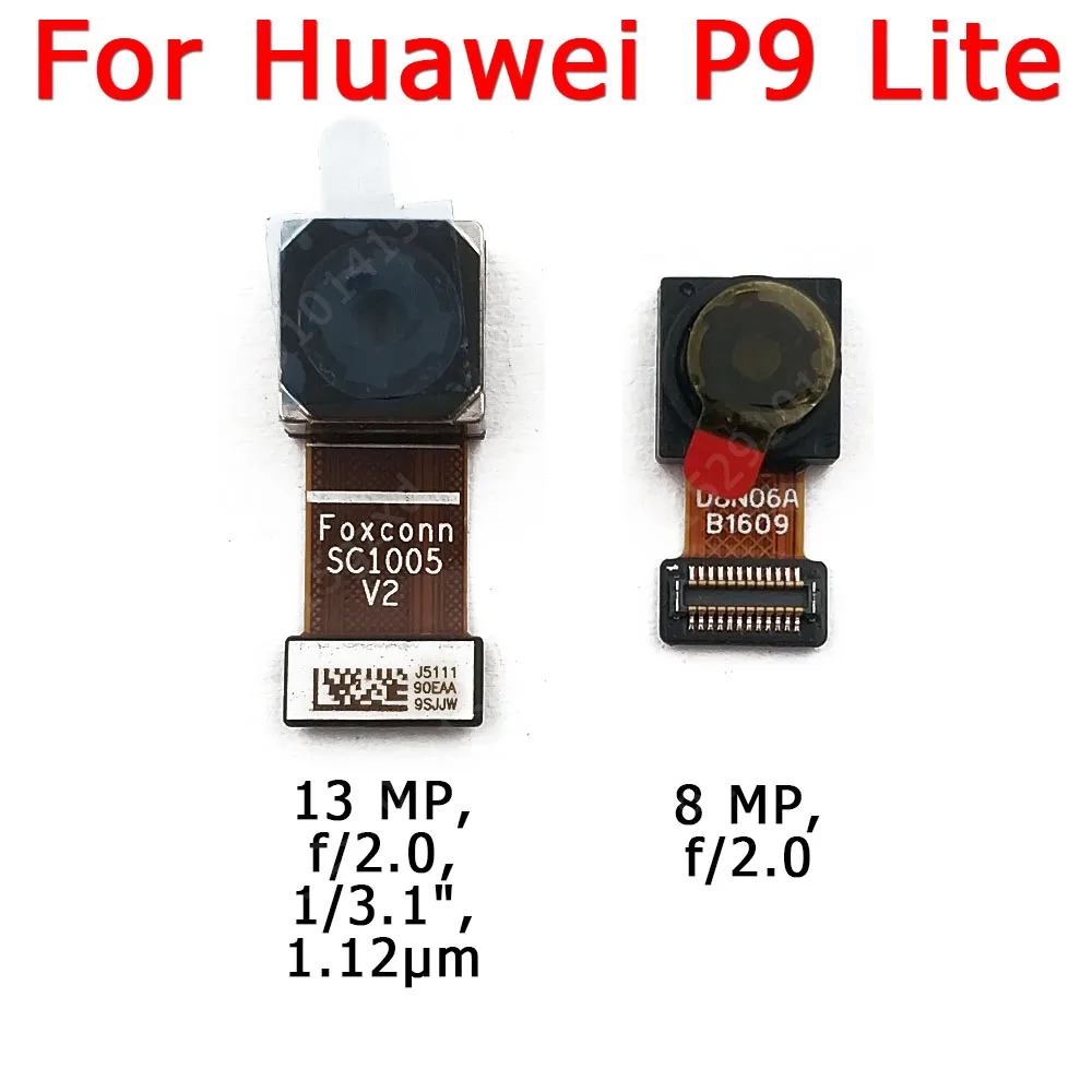 Оригинальный Для Huawei P9 плюс Lite Mini передние и задние камеры заднего вида Основная