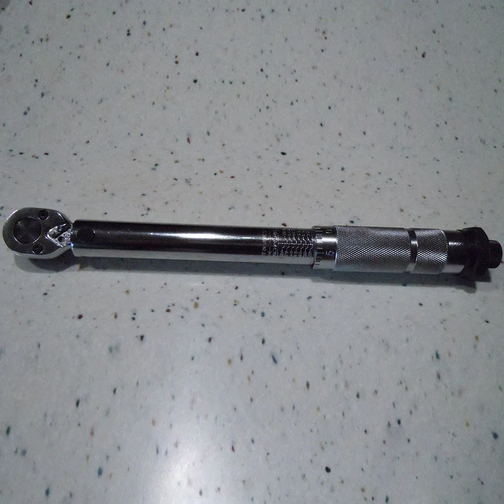 

5-25Nm 1/4'' Adjustable Torque Wrench Square Drive Click Ratchet Hand Spanner TRYC889