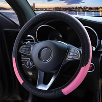 steering wheel cover classic non slip breathable wheel protector universal 15 inch fit
