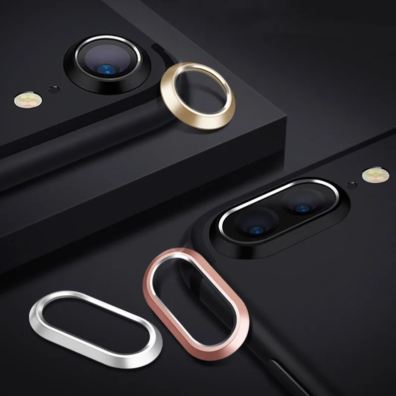 Металлическая защитная пленка для объектива с кольцом iphone 7 8 Plus|Бамперы| |
