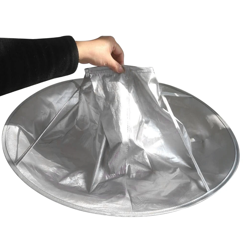 

Breathable Styling Accessory Magic Sticker Hair Cutting Cloak Catcher For Adults Waterproof Home Salon Deep Groove Umbrella Cape