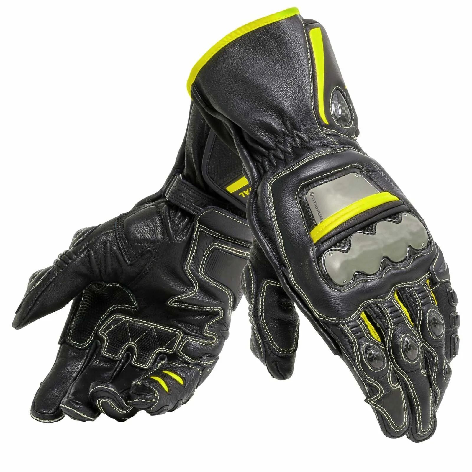 

New Men's Motorcycle Riding Gloves Full Metal Dain D6 Motorbike Off-Road Racing Gloves