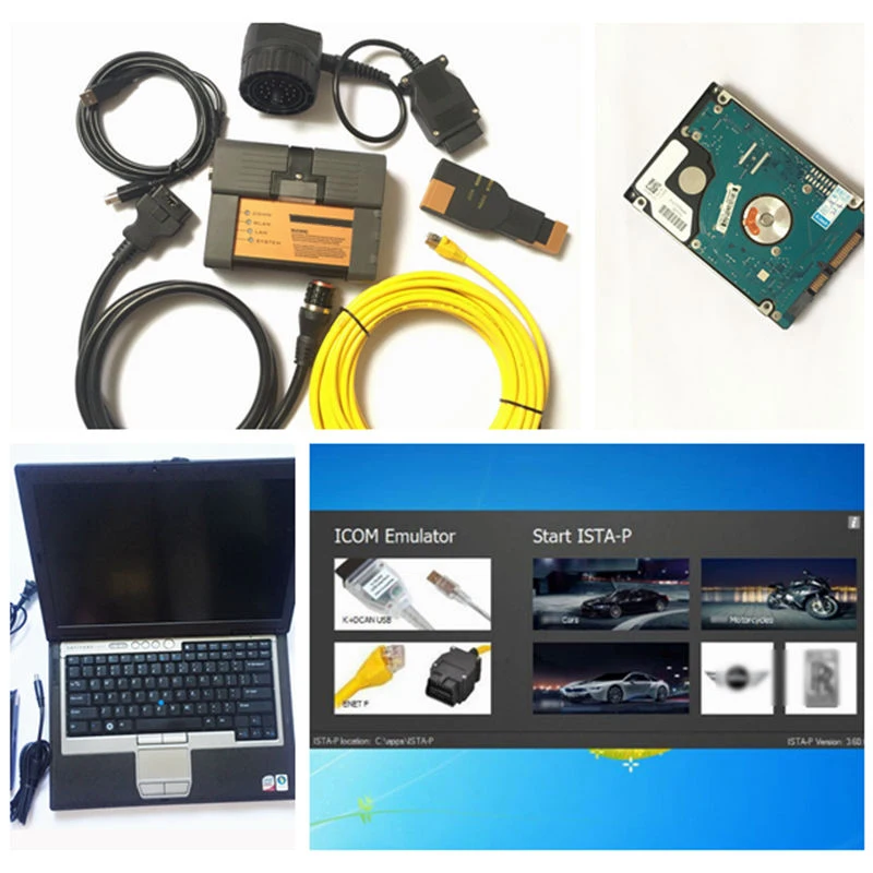 Для B MW ICOM A2 C с ноутбук D630 HDD полный набор ISTA D P 2020 08 лучшее качество