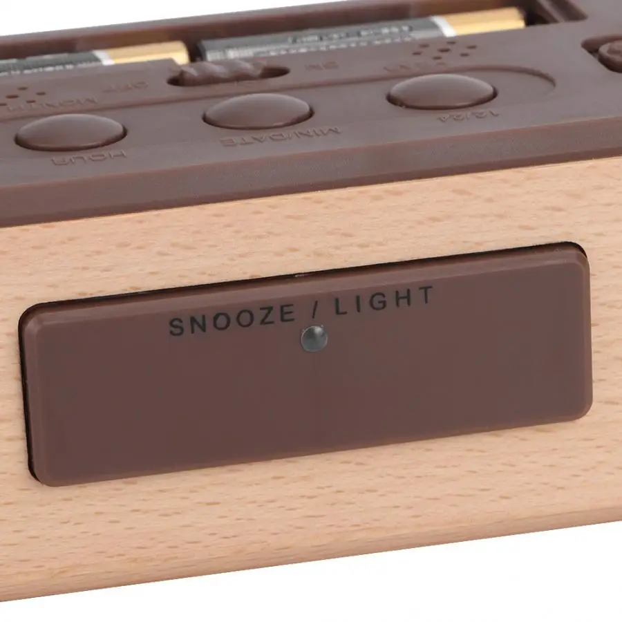 ABS модные цифровые часы-будильник электронные часы с температурным дисплеем для