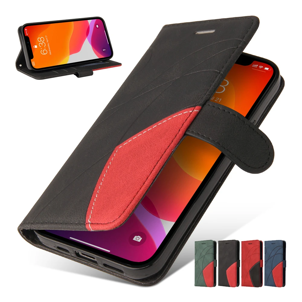 

Leather Case for Samsung S7 Edge S8 S9 S10 S10E S20 FE S21 Note 10 20 9 8 A91 M80S A81 M60S Magnetic Flip Cover Phone Wallet Bag