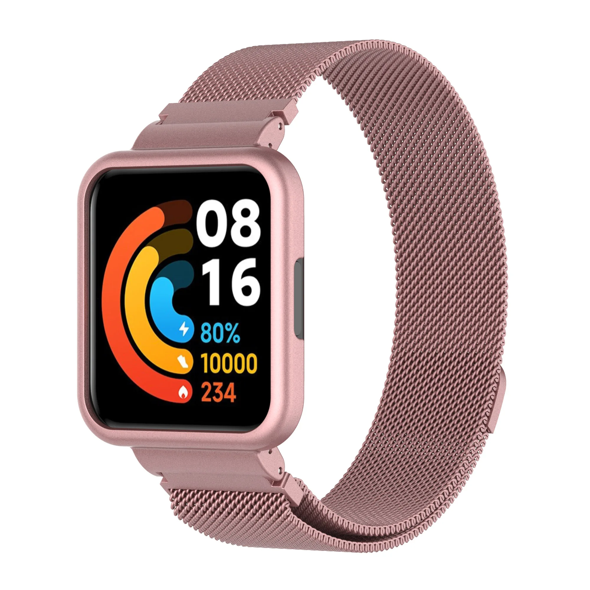 Ремешок из нержавеющей стали для Xiaomi Mi Watch Lite браслет с магнитной петлей
