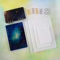 a5 a6 a7 b5 notebook mold diy resin mold notepad silicone mould high mirror mold for craft making