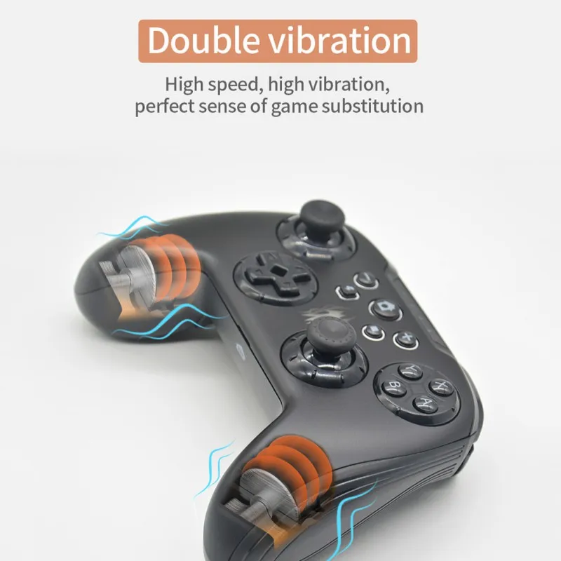 

9139 For Switch PRO / Lite Bluetooth Wireless Controller PC Android Burst Screenshot Module Somatosensory Controller for PS3h