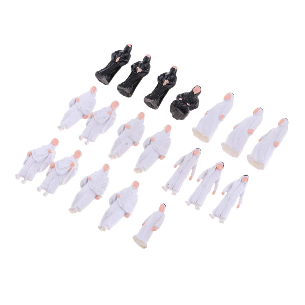 Фигурки людей в масштабе 20x 1/150 арабские для Диона запчасти военных