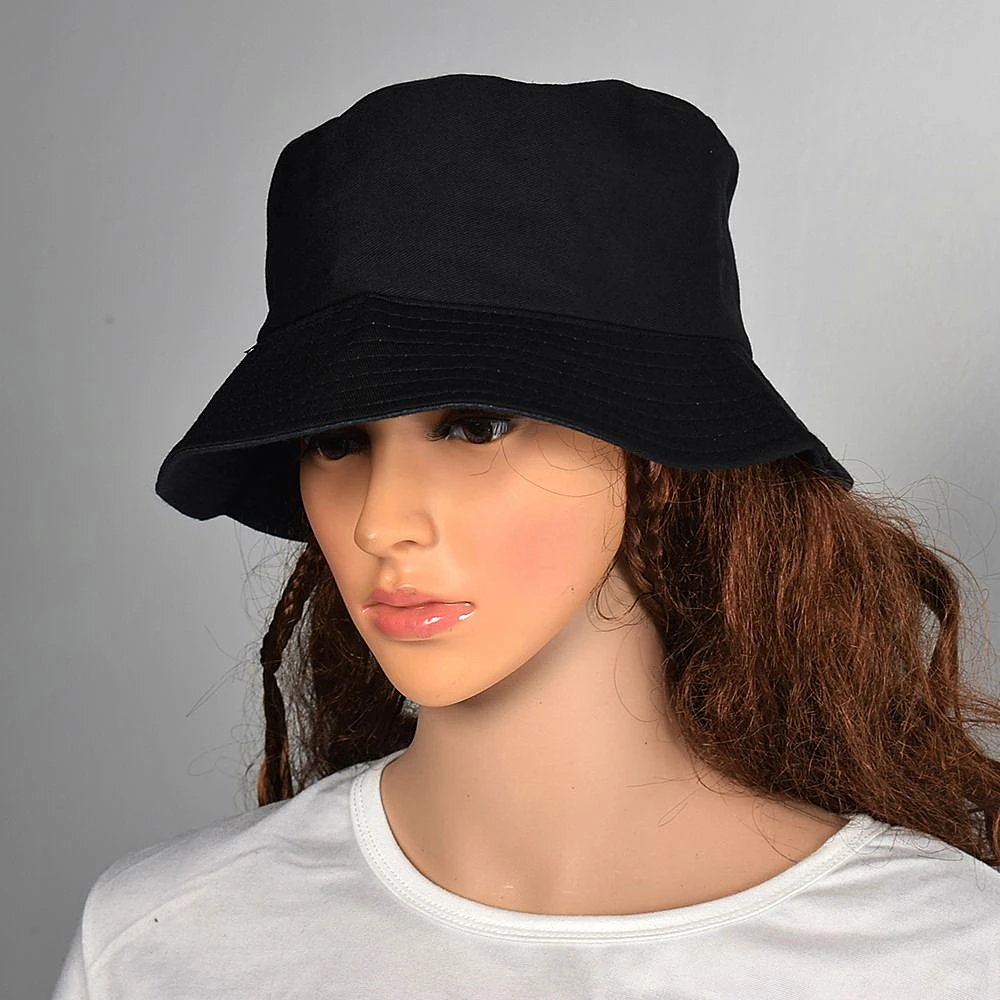 Панама черная для мужчин и женщин модная шляпа от солнца походов скалолазания