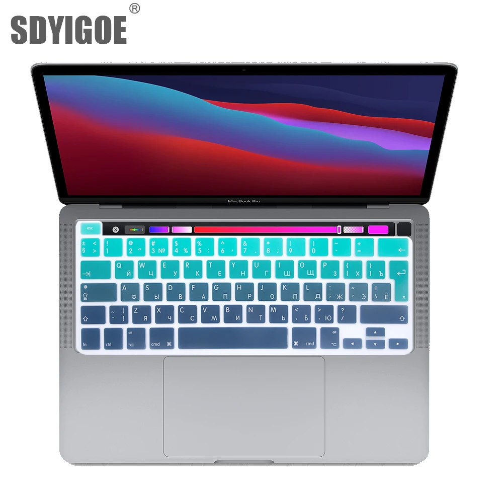 

Keyboard cover For macbook pro13 2020 Laptop protective film 13" A2338 A228 9A2251A2141 For MacBook pro16 silicone keyboard case