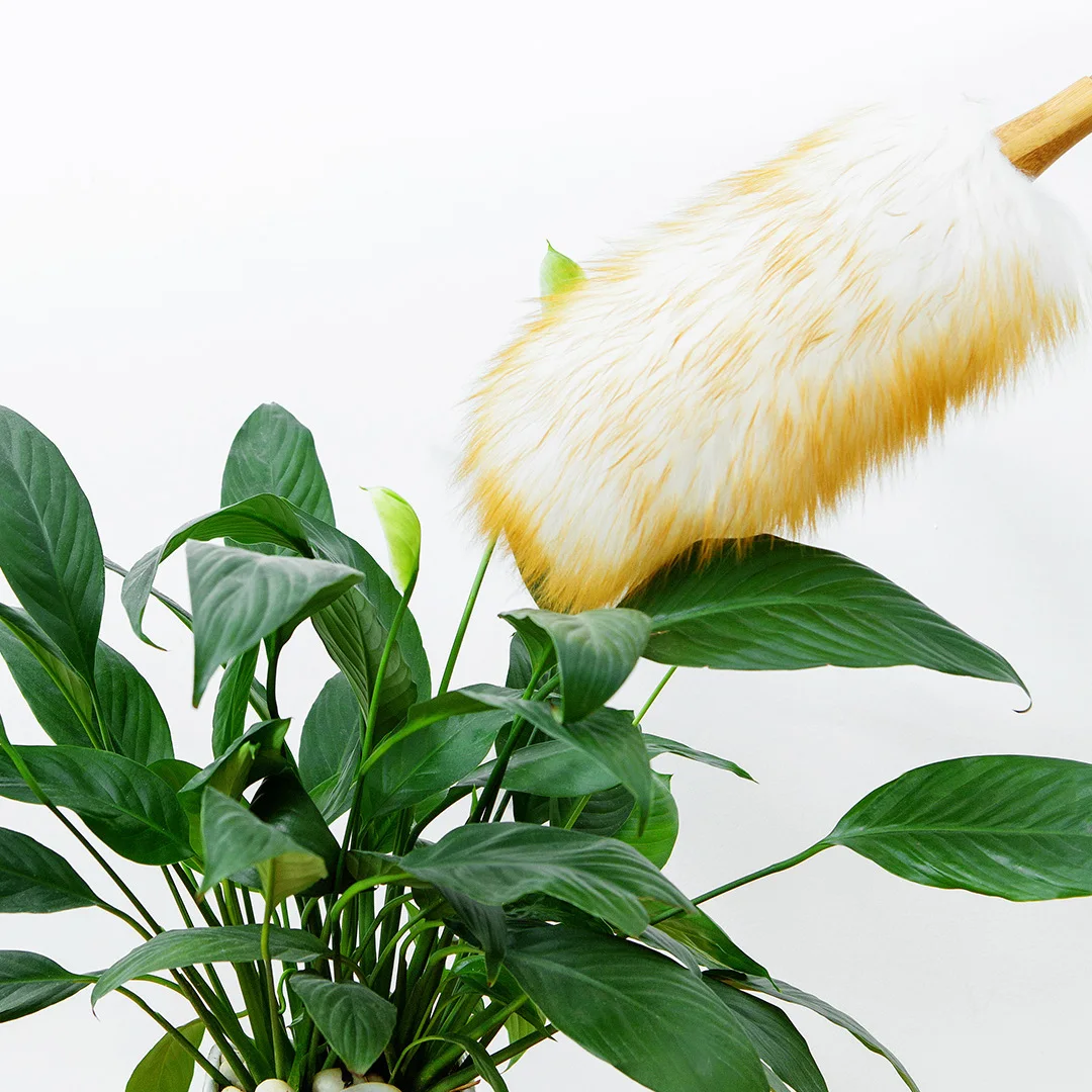 Youpin Jiezhi Buttercup Wool Cleaning Tool Strong Adsorption Optional Easy Clean Accessory Ostrich Feather | Электроника