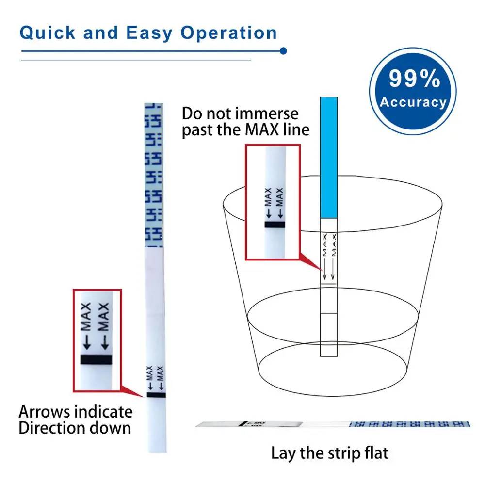 20 шт. тест-полоски для овуляции и мочи на беременность | Красота здоровье