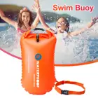 Безопасное купание буй, буксировочный поплавок для бассейна, надувная подушка безопасности, оранжевая водонепроницаемая сумка для хранения одежды