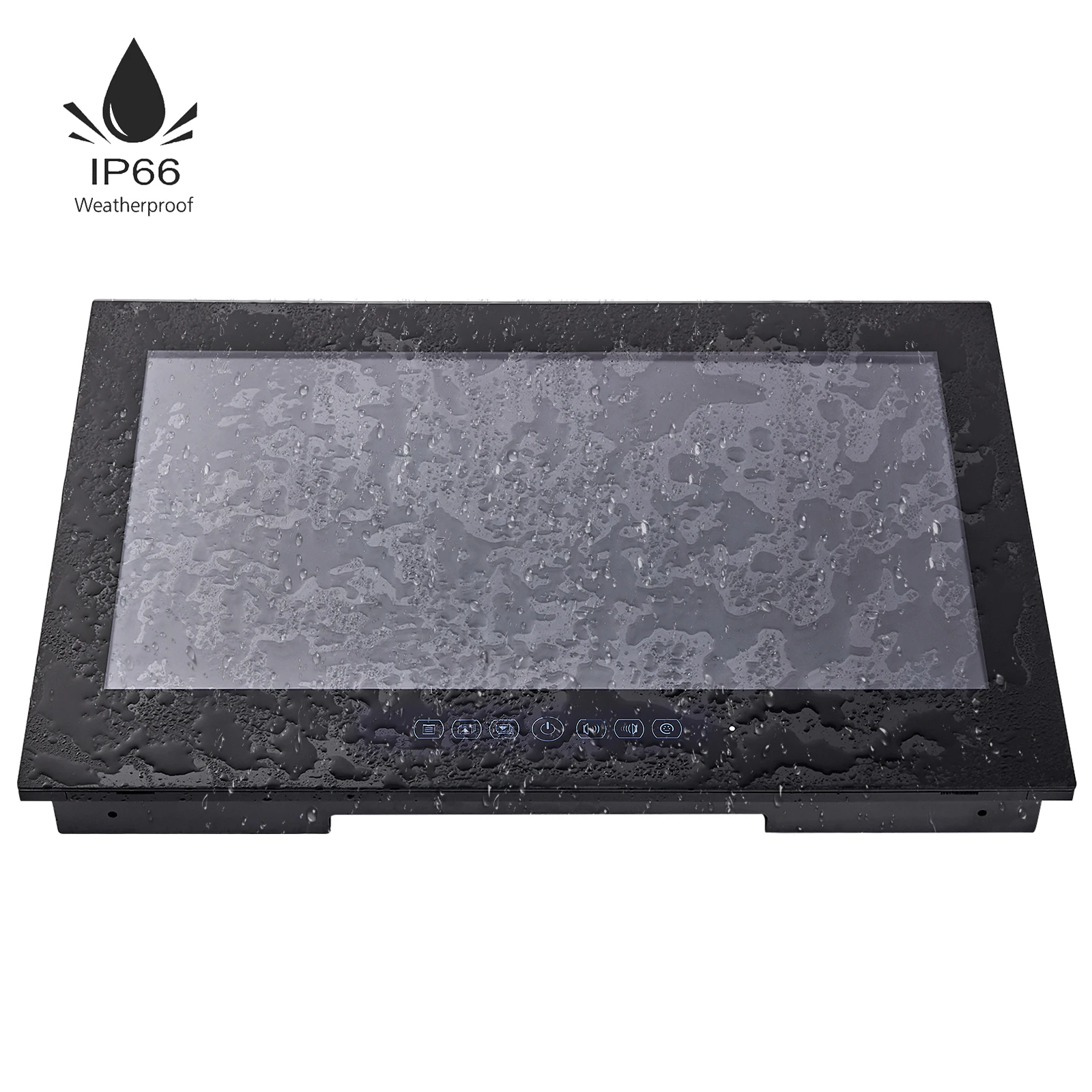 42-дюймовый телевизор для ванной комнаты Haocrown черный IP66 водонепроницаемый