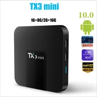 4k tx3 smart tv box android 10 0 wifi set top box h313 dual media player h 265 2 4g 5g european and american home