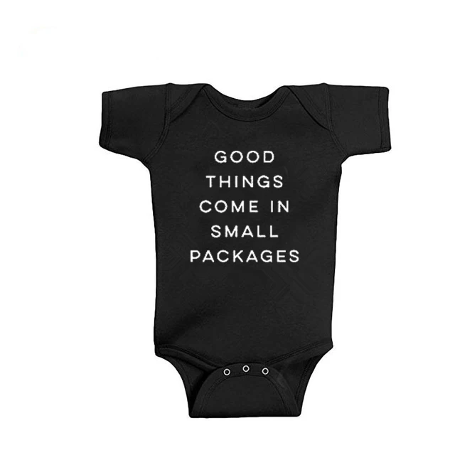 Хлопок Лето ребенок младенец дети комбинезон боди с коротким рукавом хорошие