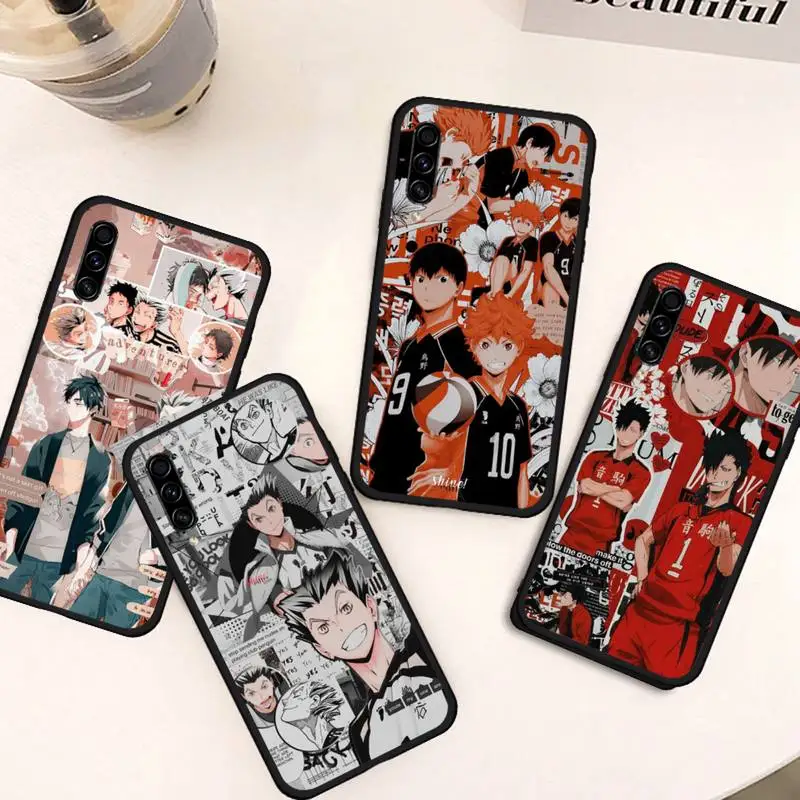 Чехол для телефона с японским аниме постером Haikyuu Samsung Galaxy J2 J4 J5 J6 J7 J8 2016 2017 2018 Prime Pro