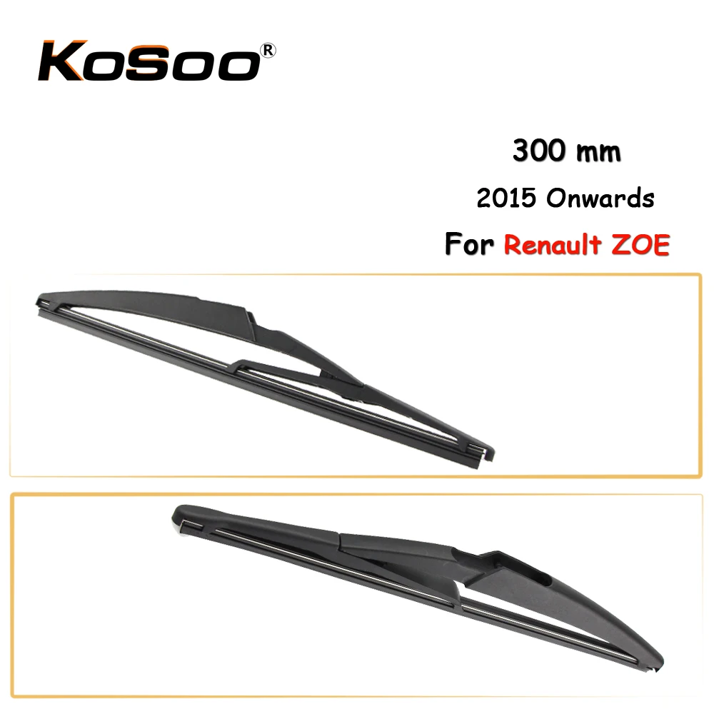 

KOSOO Авто Задняя щетка автомобильного стеклоочистителя для Renault ZOE, 300 мм 2015 г. В. Заднего стекла щетки стеклоочистителя, автомобильные аксессу...
