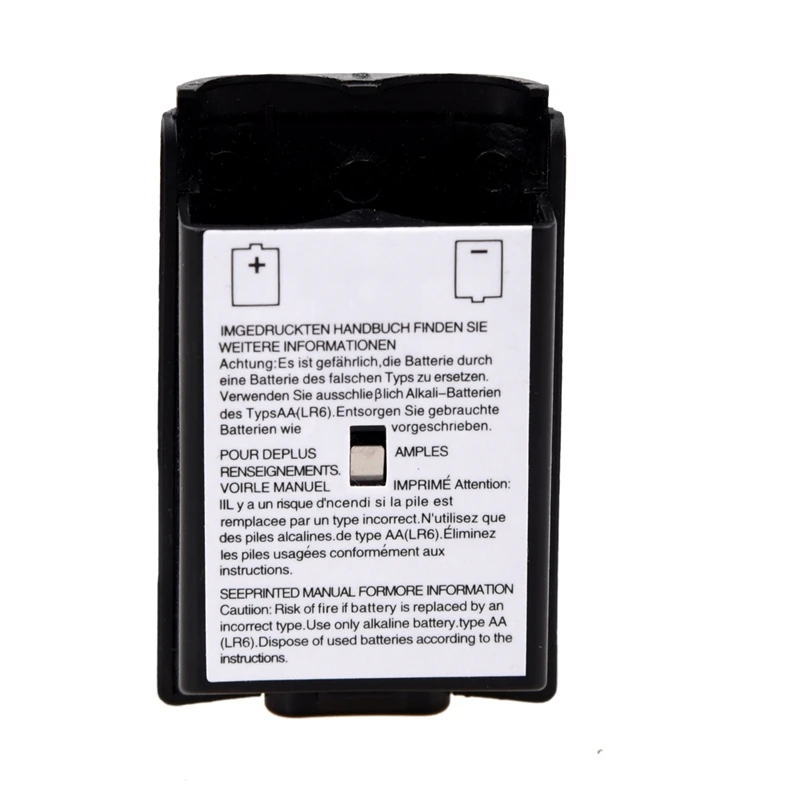 Задняя крышка батарейного отсека черная для беспроводного контроллера