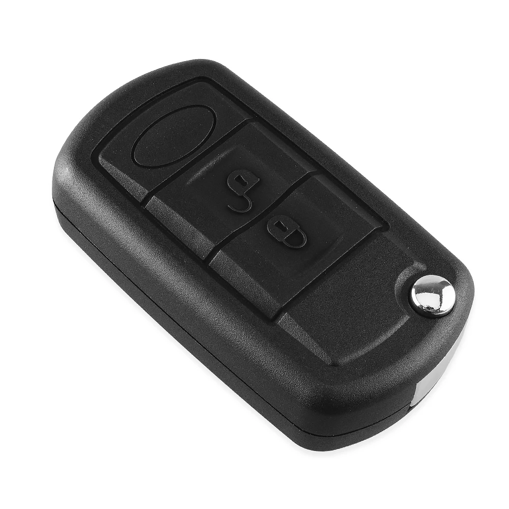 Складной чехол для автомобильного ключа KEYYOU с 3 кнопками LAND ROVER Range Rover Sport LR3 Discovery