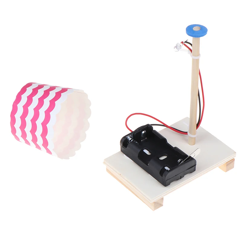 Детский научный эксперимент игрушки сделай сам деревянная настольная мини-лампа