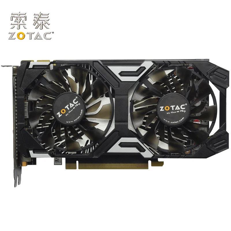Видеокарта ZOTAC GTX 950 2 Гб 128 бит GDDR5 GPU для NVIDIA оригинальная GeForce GTX950 2GD5 GM206 PCI E X16 Hdmi