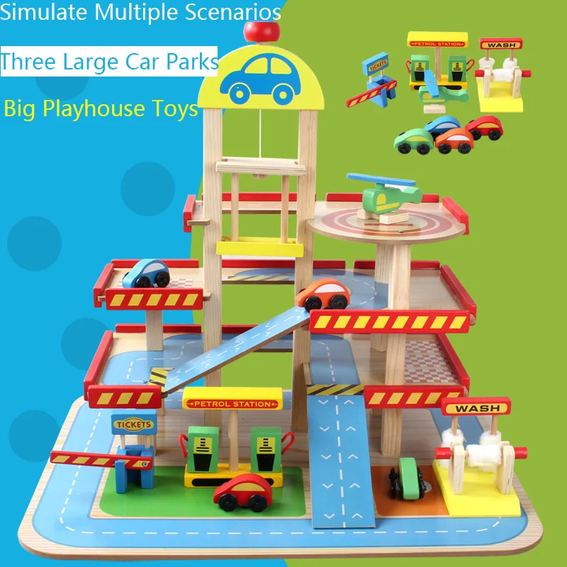 Светящаяся игрушка детская Игрушечная машина деревянная головоломка для