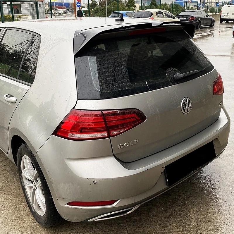 VW. Гольф Mk7 7 5 2012 2019 потолочный Spoileri ABS Пластик окрашенные или