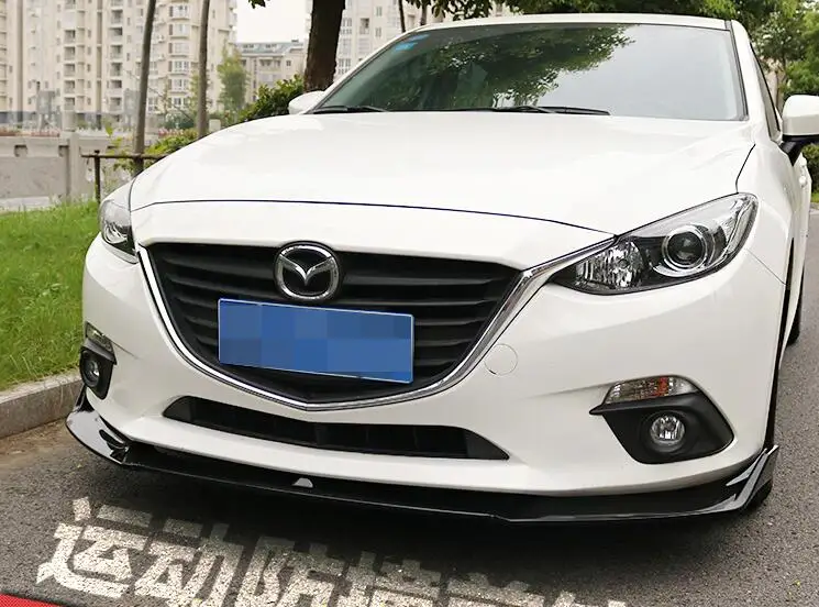 Для Mazda3 Axela Body kit спойлер 2014-2017 для ABS задний передний бампер диффузор защитные