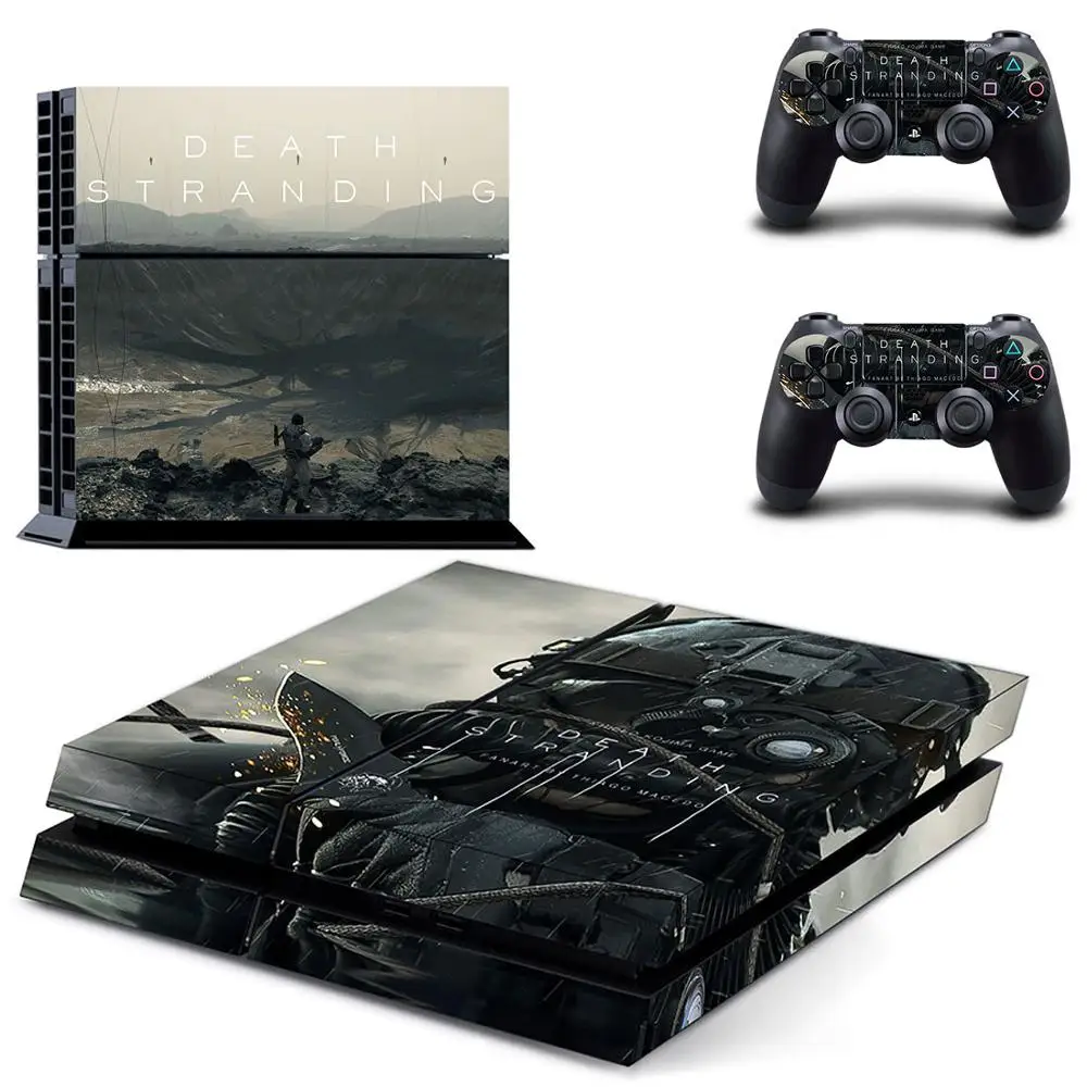 Наклейка для PS4 "Death Stranding" для DualShock PlayStation 4 и 2 контроллеров, винил.