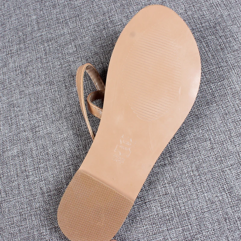 

Sandals Elastic Band Flip Flops Platform Fashion Womens Shoes 2021 Large Size Suit Female Beige Ankle Strap Clear Heels All-Matc