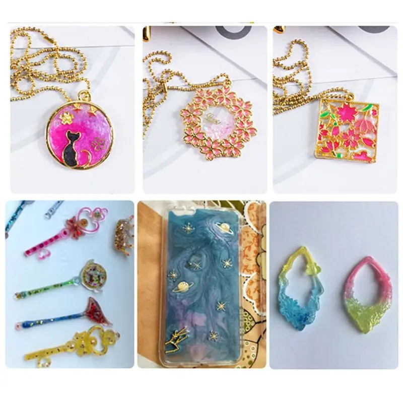 

2021 New Hard Clear UV Resin Ultraviolet Curing Sunlight Activated Resin Jewelry Making