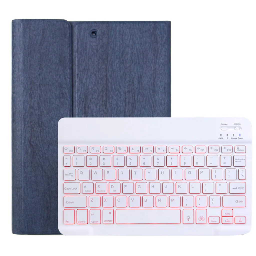 Для iPad 10.5in 2019 Новый однотонный чехол-накладка с подставкой чехол со съемной Bluetooth