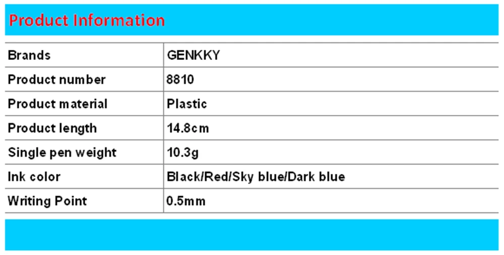 Гелевая ручка GENKKY с контролем температуры стираемая ручка X-8810/0. 5 мм пружинная перьевая ручка канцелярские принадлежности