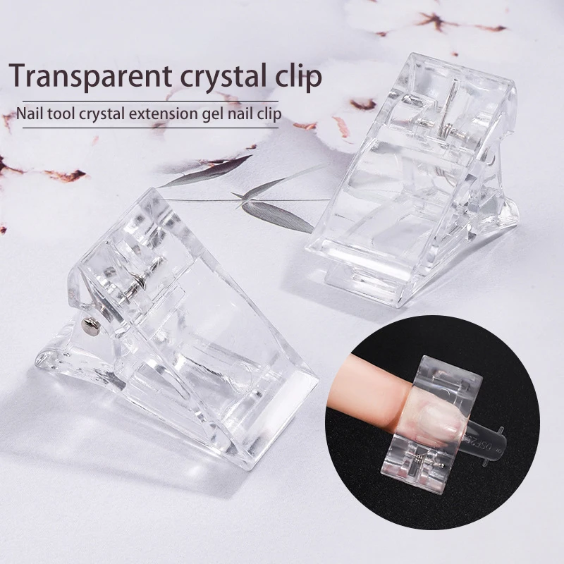 

10 шт., Акриловые зажимы для ногтей