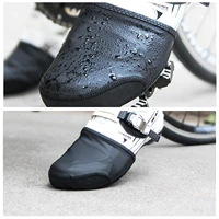 2pcs half palm toe lock windproof bicycle motorcycle protector boot case upper thick wear resistant cycling shoes cover