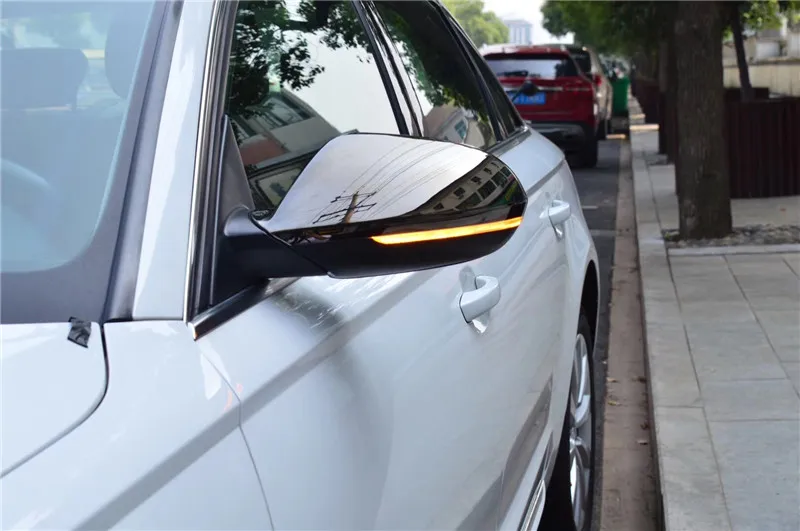 Светодиодный светильник с динамическим поворотом для Audi A6 C7 C7.5 RS6 S6 4G 2012-, зеркало заднего вида для бокового крыла автомобиля