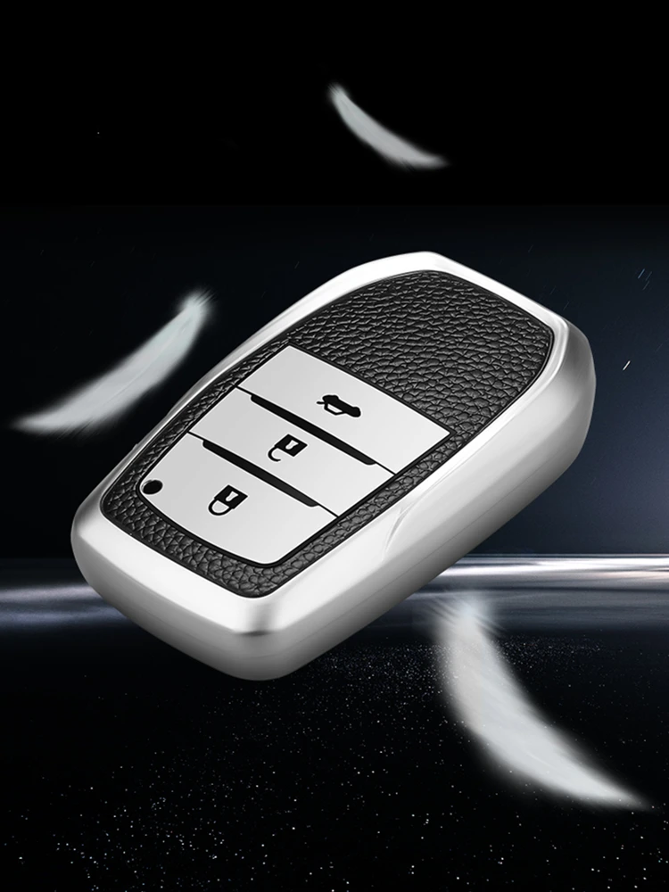 Чехол для автомобильных ключей 2 3 кнопки ТПУ Toyota Hilux Fortuner Land Cruiser Camry Coralla Crown RAV4