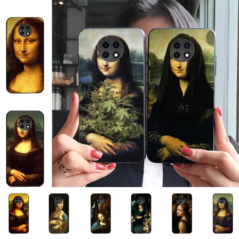 

Painting Da Vinci Mona Lisa Art Phone Case For Redmi 9 5 S2 K30pro Fundas for Redmi 8 7 7A note 5 5A Capa