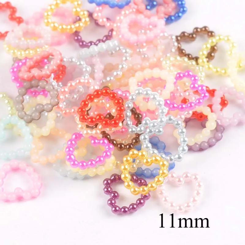 100pcs 20-200 шт Смешанные Круглые Резиновые Кабошоны с плоской задней частью, украшения для скрапбукинга, рукоделие для шитья, детские головные уборы YK0729 - Цвет: 100pcs