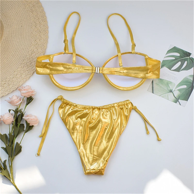 

2020 Bikinis Swimsuits Women Sexy Triangle Bikini Sets Push Up Swimwear Summer New Beach Swim Suit biquini Female Bathing suits