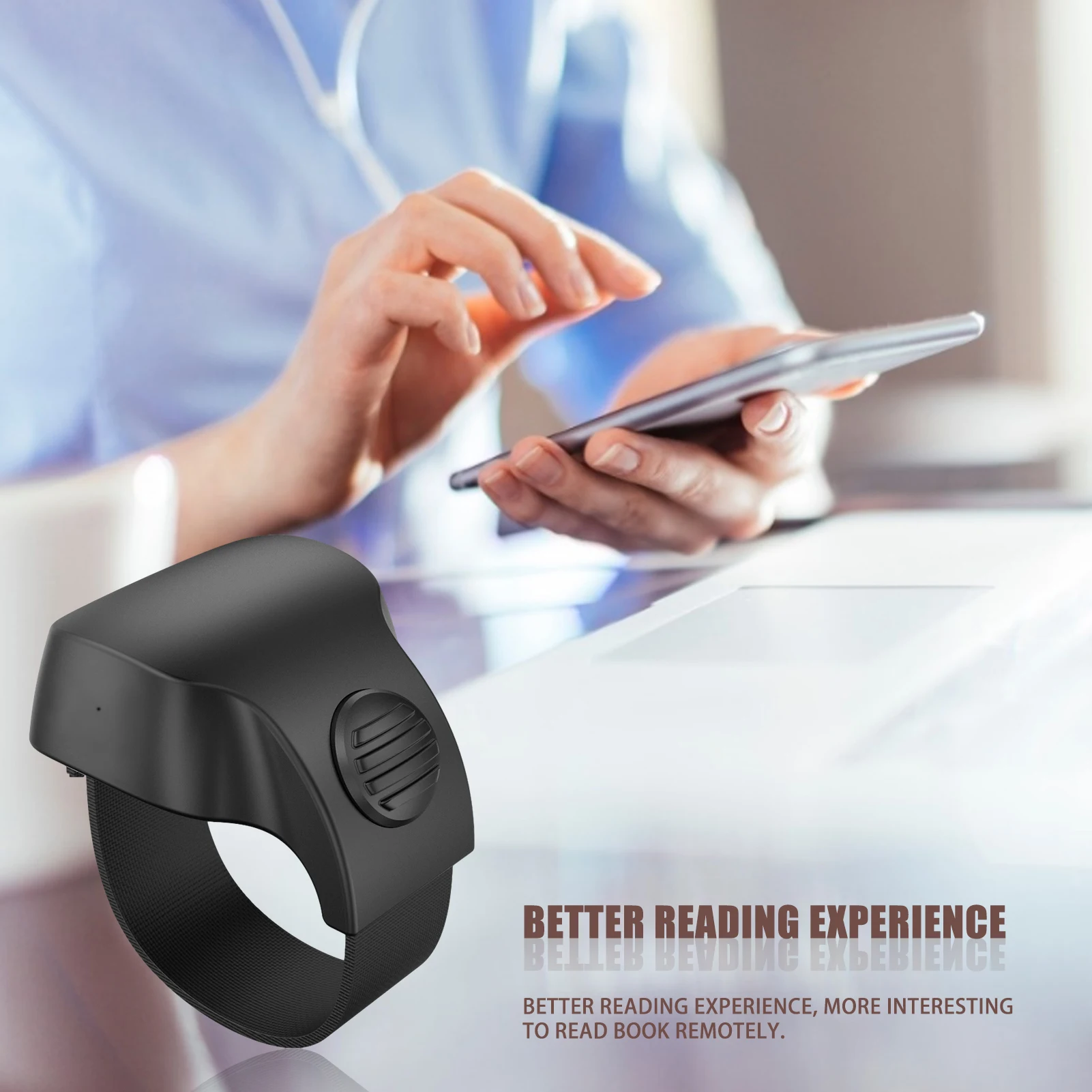 Умное кольцо для электронной книги 30 мАч батарея Android Bluetooth пульт дистанционного