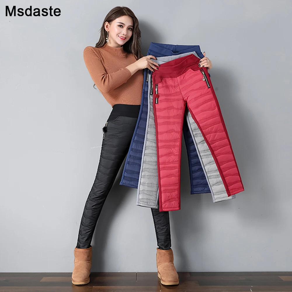 

Новинка 2019, модные теплые хлопковые женские брюки, женские брюки с хлопковой подкладкой, повседневные женские брюки, зимние спортивные брюк...