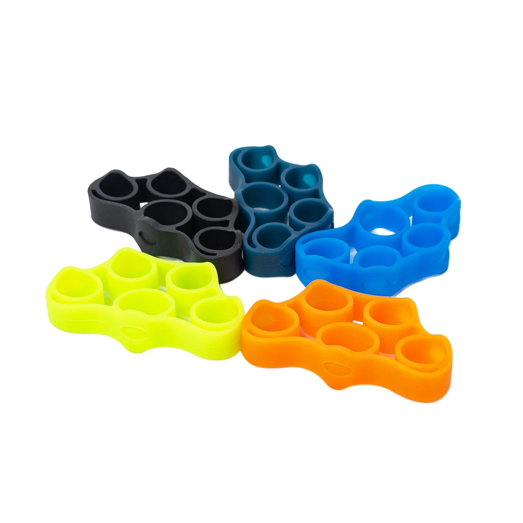 Набор из 5 тренажер для пальцев Тренажер развития мышц руки Резистентные ленты