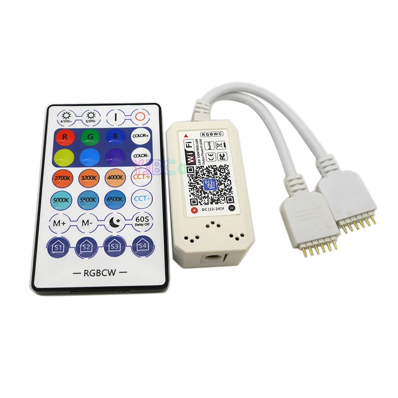 Светодиодный контроллер Magic Home Wi-Fi RGB/RGBW/RGBCW 24/28-клавишный Радиочастотный пульт